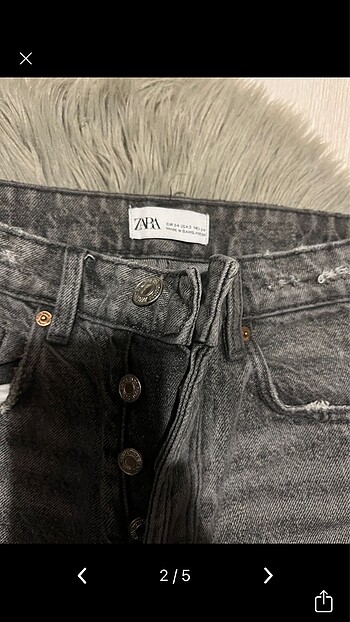 Zara Zara gri jean