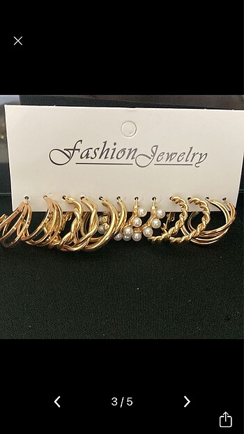 Gold küpe