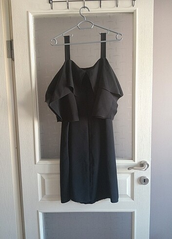 Defacfo omuzları açık elbise  - Görsel 2