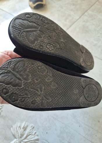 Kız Çocuk Siyah Fiyonk Detaylı Babet - Görsel 4