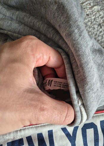 Kapüşonlu Gri Erkek Çocuk Sweatshirt - Görsel 2