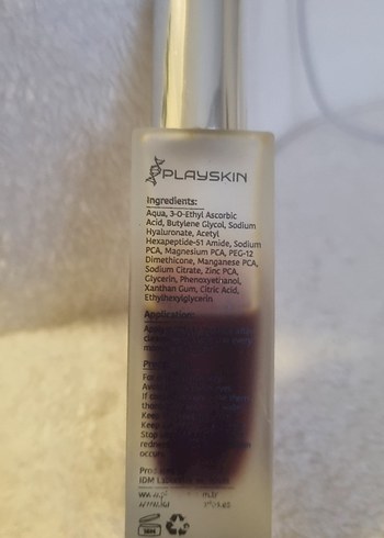  Beden Playskin Vitamin C Serumu 30ml