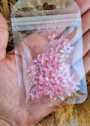 Tırnak charm aurora pembe 