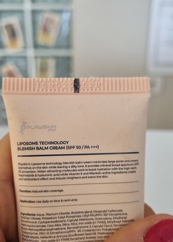 Bej Renkli Playskin BB Krem SPF50 skt 2028 - Görsel 2