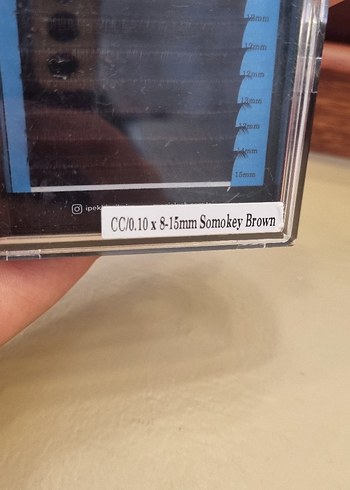 IMPRO Smokey Kahverengi Takma Kirpik Seti - Görsel 3