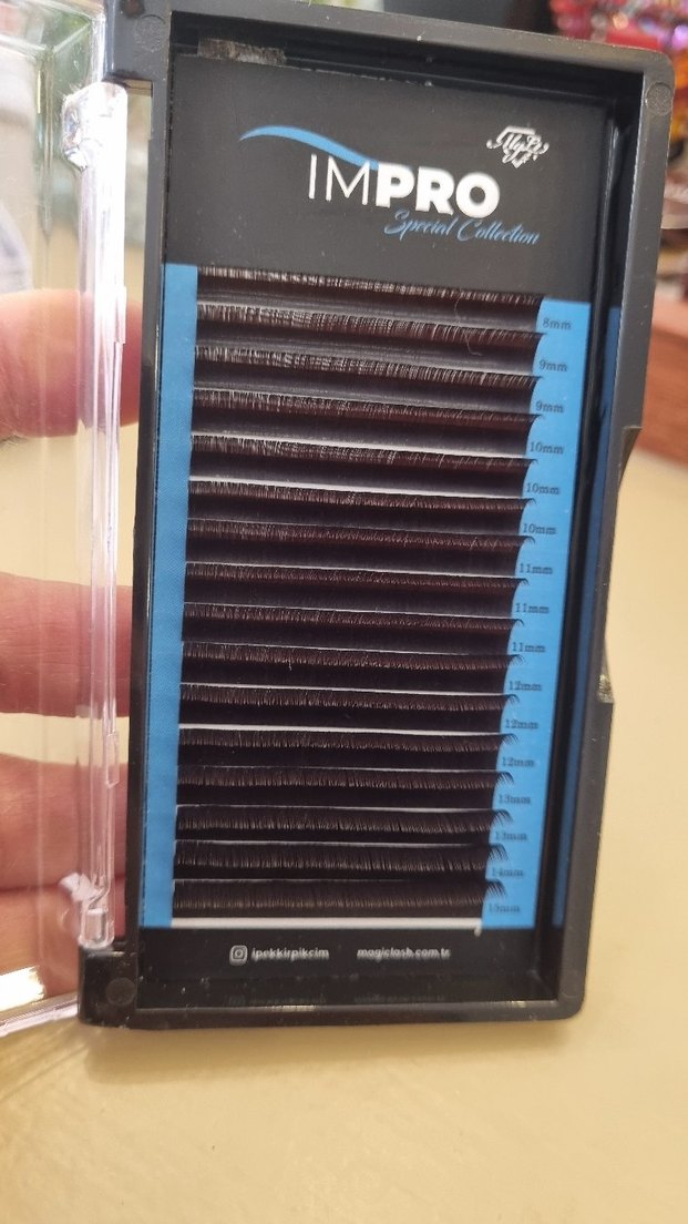 IMPRO Smokey Kahverengi Takma Kirpik Seti - Görsel 4