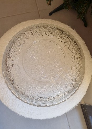 antika   kesme  kristal meyve tabağı - Görsel 3