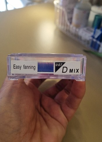 Renkli ipek kirpik  gala marka - Görsel 2