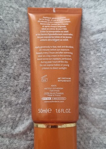 Esthederm Bronz Repair Güneş Koruyucu Yüz Kremi - Görsel 2