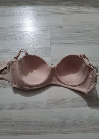 Bej Dantel Detaylı Bohem Sütyen 80c - Görsel 2