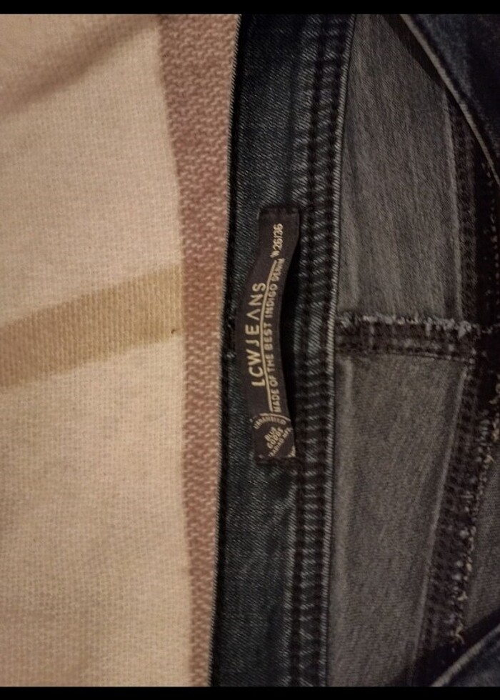 Lacivert jean pantolon kadın - Görsel 3