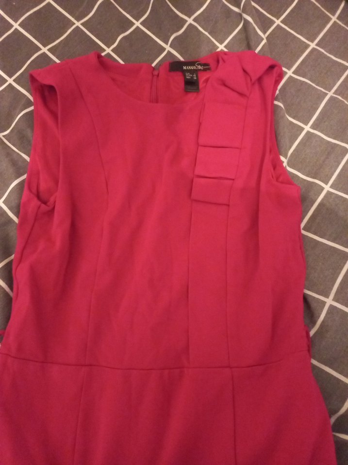 kadın kısa elbise abiye pembe - Görsel 2