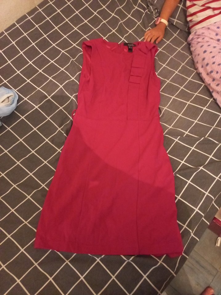 kadın kısa elbise abiye pembe - Görsel 3