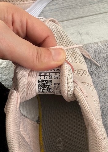 Acık bej Bağcıklı Kadın Spor Ayakkabı - Görsel 3