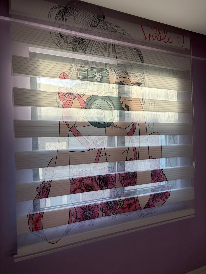 Detaylı zebra stor perde - Görsel 4