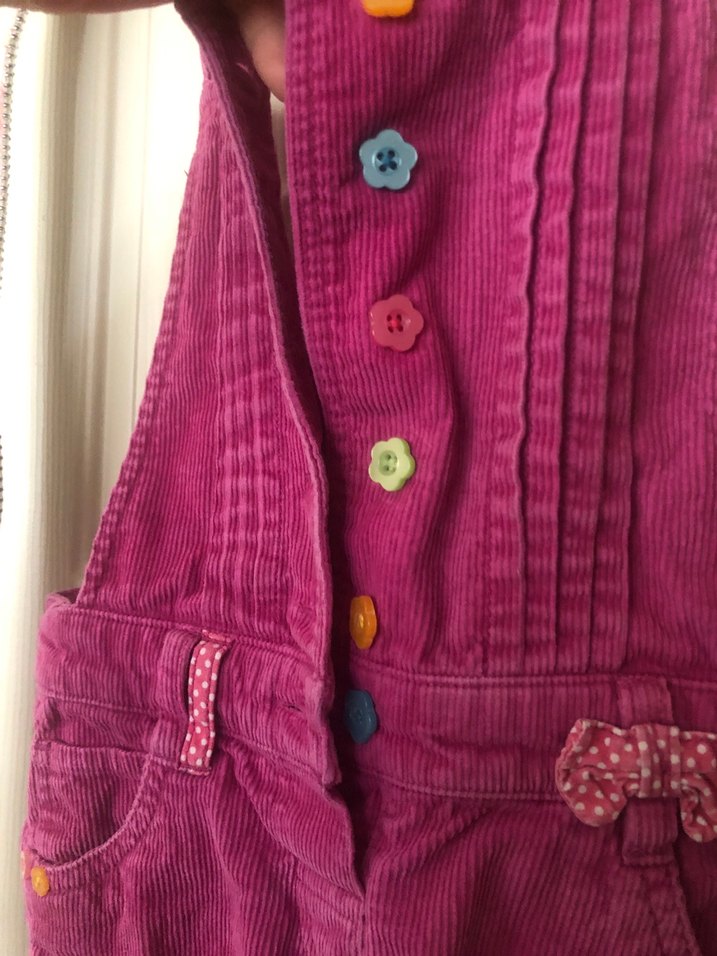 Pembe Kız Çocuk Askılı slopet Tulum lc Waikiki 6-7 yaş - Görsel 3