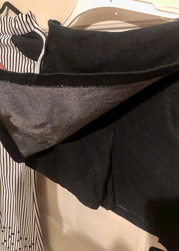 7-8 yaş kız çocuk ispanyol paça pantolon , şort etek 2li takım - Görsel 2