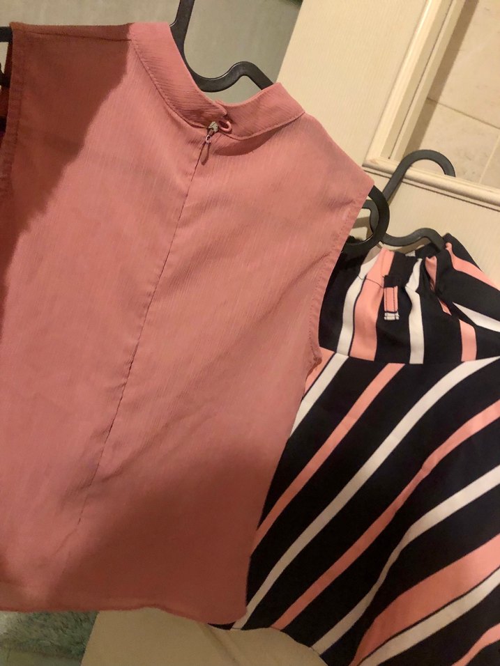 8-9 yaş kız çocuk etek bluz ikili takım - Görsel 2