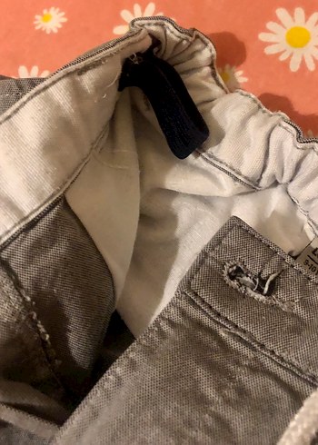 LC Waikiki marka 9-10 yaş erkek çocuk şort kapri , gömlek takım - Görsel 3