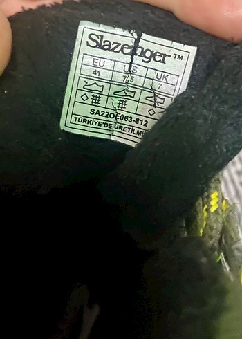 Koyu Yeşil Haki Slazenger Marka  Erkek Bot İçi tüylü - Görsel 5