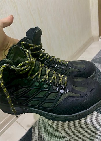 Koyu Yeşil Haki Slazenger Marka  Erkek Bot İçi tüylü - Görsel 2