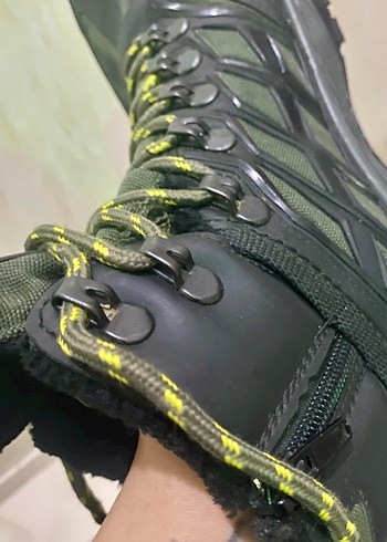 Koyu Yeşil Haki Slazenger Marka  Erkek Bot İçi tüylü - Görsel 3