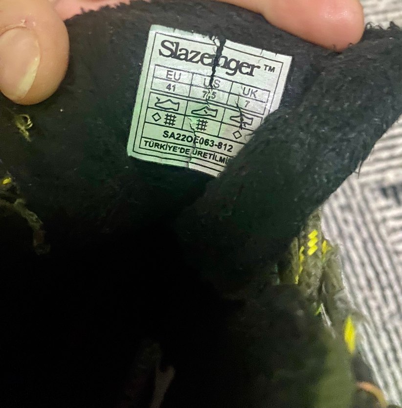 Koyu Yeşil Haki Slazenger Marka  Erkek Bot İçi tüylü - Görsel 5