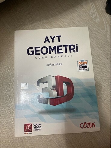 ayt geometri 3d yayınları