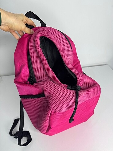 Kedi Taşıma Sırt Çantası (Pembe)