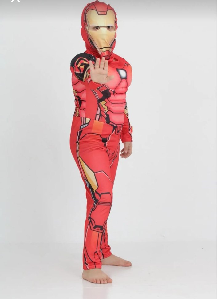 Kırmızı Iron Man Çocuk Kostümü - Görsel 2