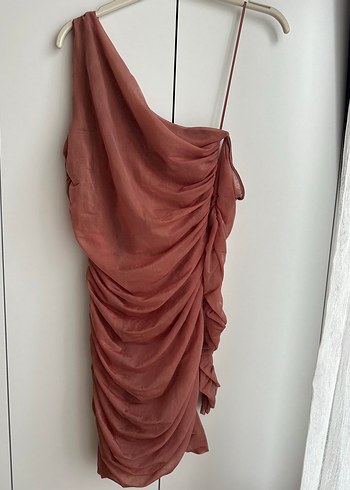 Zara Zara Tek Kol Elbise