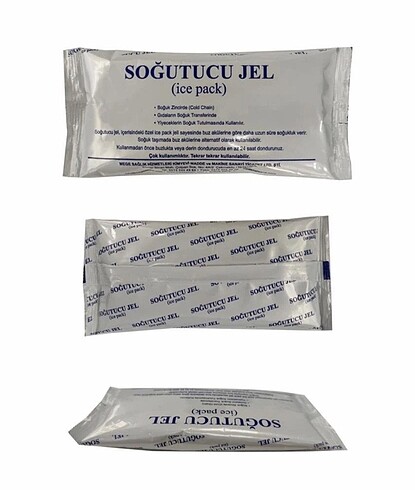 Soğutucu jel akü 260 gr.