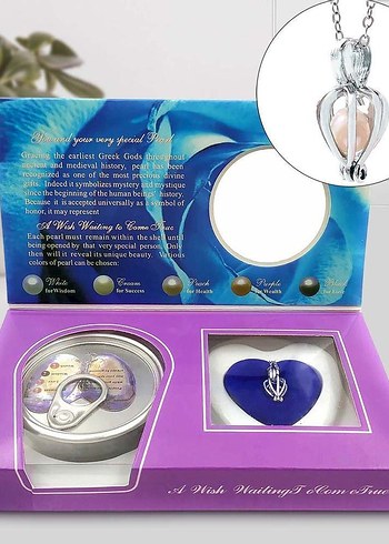 İstiridye içinde inci kolye - Görsel 2