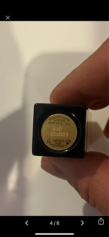  Beden kırmızı Renk Ysl ruj