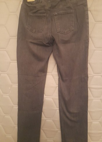 Erkek Çocuk Gri Regular Fit Denim Pantolon - Görsel 2