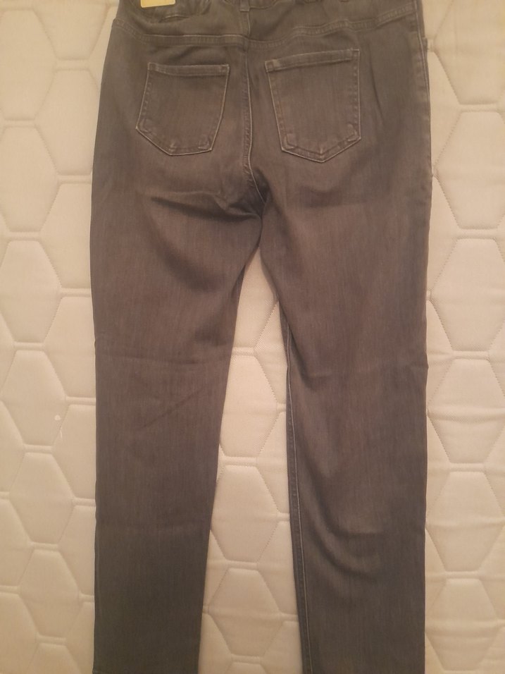 Erkek Çocuk Gri Regular Fit Denim Pantolon - Görsel 2