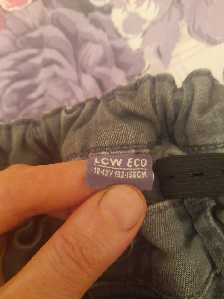 Erkek Çocuk Gri Regular Fit Denim Pantolon - Görsel 3