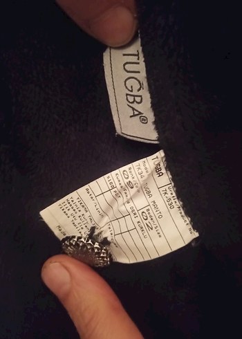 Kadın Siyah Süet Uzun Goth Kaban - Görsel 6