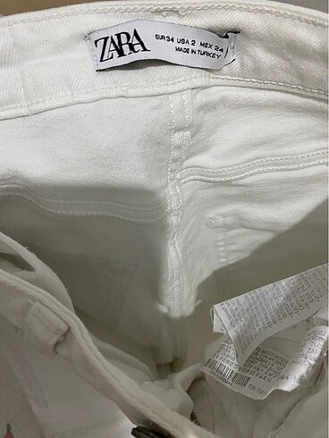 xs Beden beyaz Renk Kot pantolon