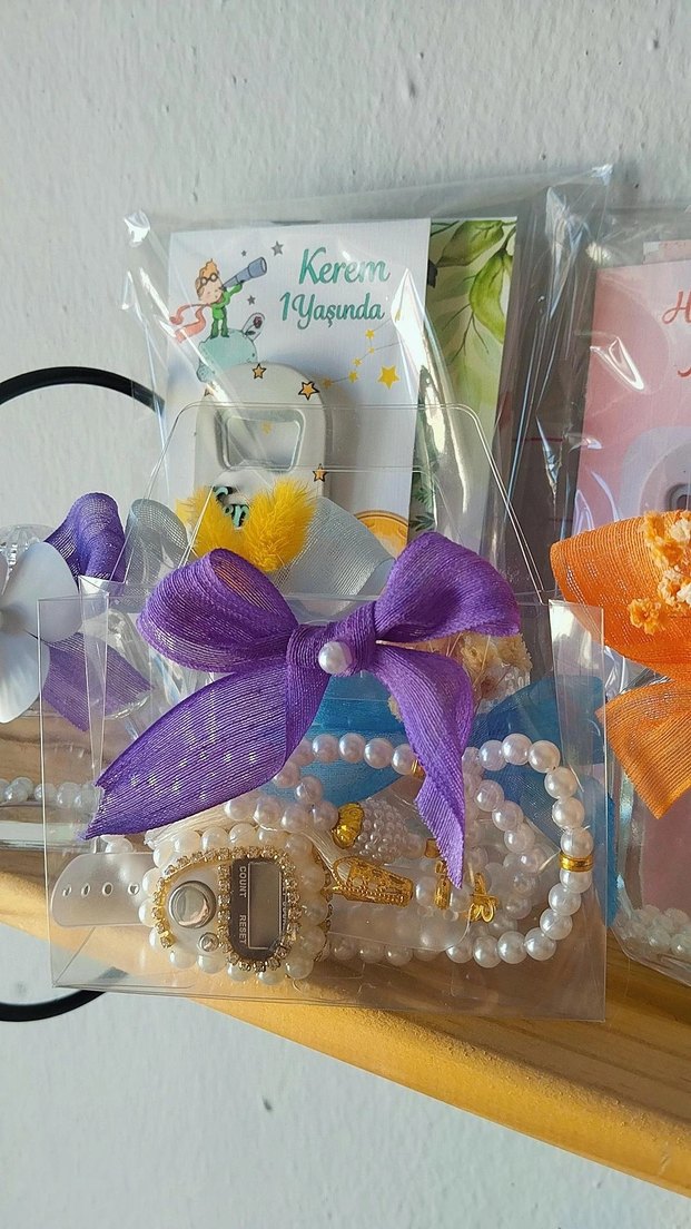 55 TL çantalı taşlı zikirmatik ve inci vavlı tesbih - Görsel 3