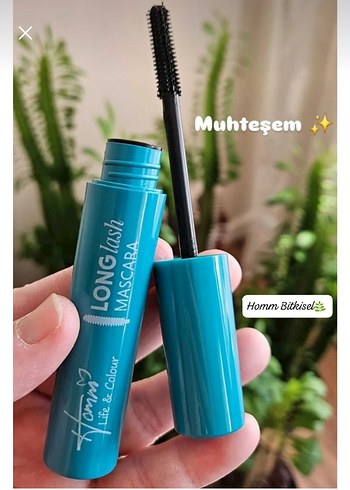 Turkuaz renkli Long Lash maskara - Görsel 2