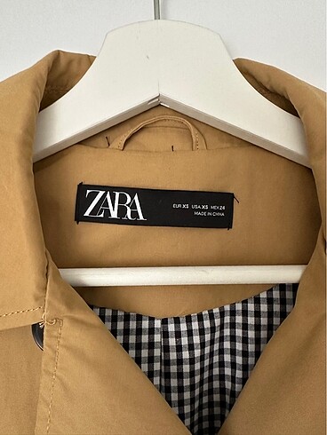 xs Beden Zara Trenchcoat/Trençkot