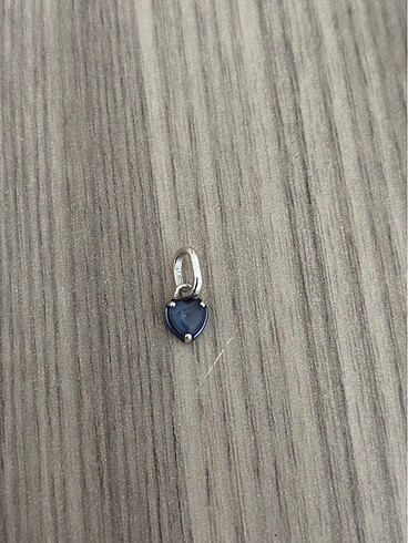 Pandora Pandora mavi çakra kalp charm