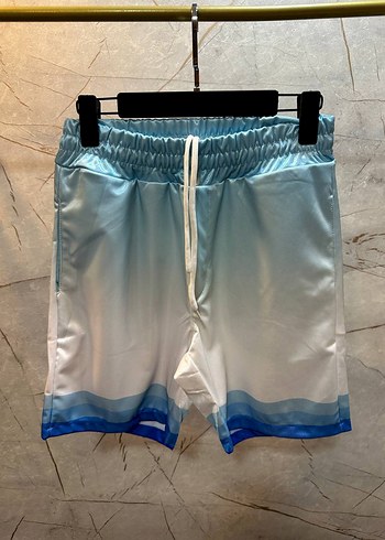 Mavi Bağlama Desenli Kısa Kollu Erkek Takımı - Görsel 4