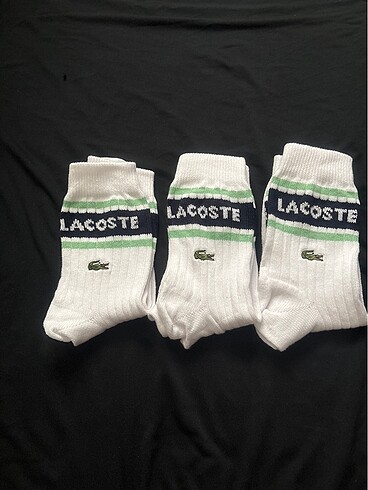  Beden beyaz Renk Lacoste orijinal