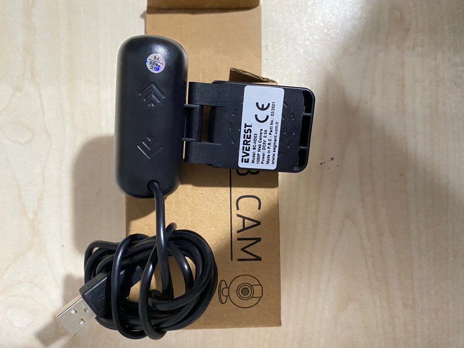 EVEREST Original SC-HD03 1080P Full HD Webcam Usb Pc Kamera - Görsel 3