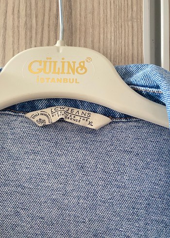 Düğmeli Gri Mavi Kadın Denim Ceket - Görsel 3