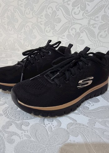 Skechers Siyah Kadın Spor Ayakkabı