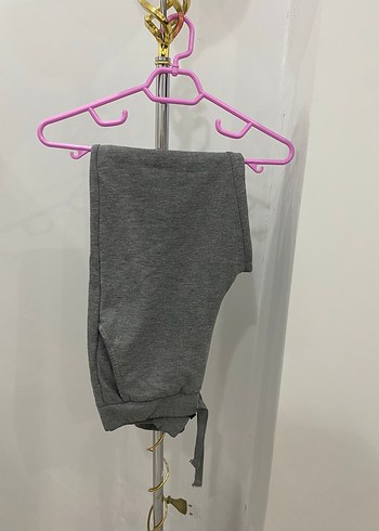 Gri Kadın Spor Eşofman Altı