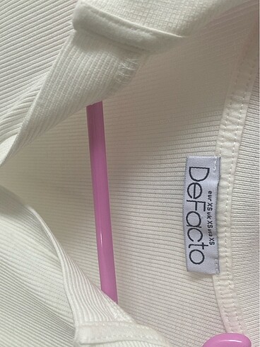 Defacto Beyaz Crop